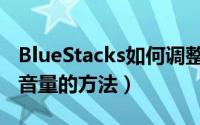 BlueStacks如何调整音量（BlueStacks调整音量的方法）