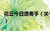 花云今日遭毒手（关于花云今日遭毒手的简介）