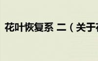 花叶恢复系 二（关于花叶恢复系 二的简介）