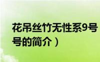 花吊丝竹无性系9号（关于花吊丝竹无性系9号的简介）