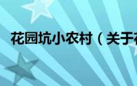 花园坑小农村（关于花园坑小农村的简介）