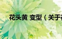 花头黄 变型（关于花头黄 变型的简介）