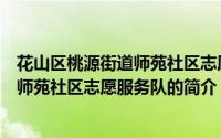 花山区桃源街道师苑社区志愿服务队（关于花山区桃源街道师苑社区志愿服务队的简介）