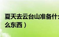 夏天去云台山准备什么（去云台山需要准备什么东西）