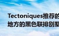 Tectoniques推荐的另一个项目是里昂其他地方的黑色联排别墅