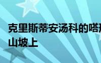 克里斯蒂安汤科的嗒形艺术工作室走在奥地利山坡上