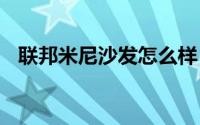 联邦米尼沙发怎么样 享受从容的放松时光