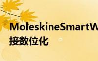 MoleskineSmartWritingSet笔记本内容直接数位化