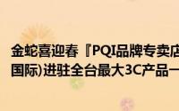 金蛇喜迎春『PQI品牌专卖店』正式开幕正崴集团-PQI(劲永国际)进驻全台最大3C产品一级战区