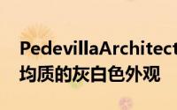 PedevillaArchitects的MillCreek房屋具有均质的灰白色外观