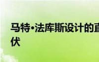 马特·法库斯设计的直线型奥斯丁住宅地势起伏