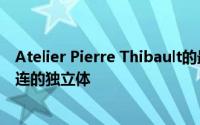 Atelier Pierre Thibault的最新项目是一对由遮盖的桥梁相连的独立体