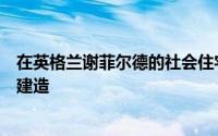 在英格兰谢菲尔德的社会住宅综合体的标志性混凝土框架内建造