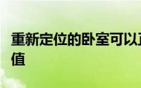 重新定位的卧室可以正面和负面地影响转售价值