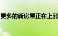 更多的新房屋正在上涨而不仅仅是奢侈品买家