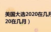 美国大选2020在几月几日开始（美国大选2020在几月）