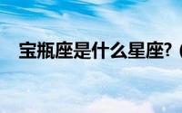 宝瓶座是什么星座?（宝瓶座是什么星座）