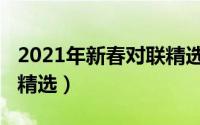 2021年新春对联精选搞笑（2021年新春对联精选）