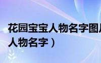 花园宝宝人物名字图片汤姆布利柏（花园宝宝人物名字）