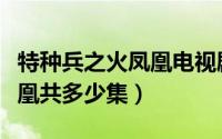 特种兵之火凤凰电视剧大结局（特种兵之火凤凰共多少集）