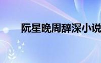 阮星晚周辞深小说全文完结阅读免费