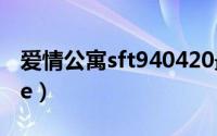 爱情公寓sft940420最新章节（爱情公寓style）