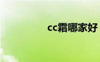 cc霜哪家好（大牌cc霜）