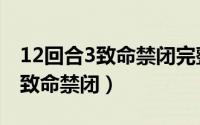 12回合3致命禁闭完整版在线观看（12回合3致命禁闭）