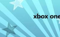 xbox one（x box）