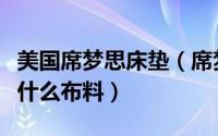 美国席梦思床垫（席梦思床垫专用面料用的是什么布料）