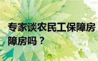 专家谈农民工保障房！农村户口无房能申请保障房吗？