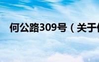 何公路309号（关于何公路309号的简介）