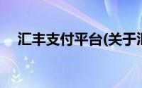 汇丰支付平台(关于汇丰支付平台的简介)