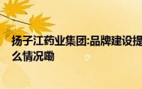 扬子江药业集团:品牌建设提级加速,筑牢产业竞争力 到底什么情况嘞