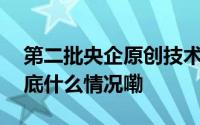 第二批央企原创技术策源地布局建设启动 到底什么情况嘞