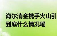 海尔消金携手火山引擎,共建消费金融大模型 到底什么情况嘞