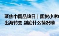 聚焦中国品牌日｜国货小家电、服饰崛起从产能出海向品牌出海转变 到底什么情况嘞