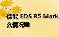 佳能 EOS R5 Mark II 相机规格曝光 到底什么情况嘞