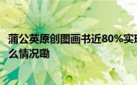 蒲公英原创图画书近80%实现版权输出怎么做到的？ 到底什么情况嘞