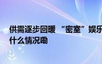 供需逐步回暖 “密室”娱乐新业态打开“规范之门” 到底什么情况嘞