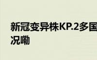 新冠变异株KP.2多国蔓延中疾控 到底什么情况嘞