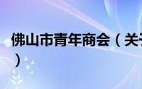 佛山市青年商会（关于佛山市青年商会的简介）