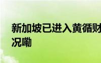 新加坡已进入黄循财时间了吗？ 到底什么情况嘞