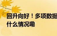 回升向好！多项数据勾勒经济上扬曲线 到底什么情况嘞