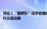 评论丨“国家队”出手收储房产楼市格局真的要变了？ 到底什么情况嘞