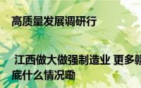 高质量发展调研行 | 江西做大做强制造业 更多赣企“出海”、赣品“出境” 到底什么情况嘞