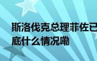 斯洛伐克总理菲佐已清醒但情况并不太好 到底什么情况嘞