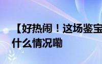 【好热闹！这场鉴宝活动超“吸睛”】 到底什么情况嘞