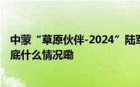 中蒙“草原伙伴-2024”陆军联训举行首次实兵实弹合练 到底什么情况嘞