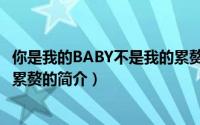 你是我的BABY不是我的累赘（关于你是我的BABY不是我的累赘的简介）